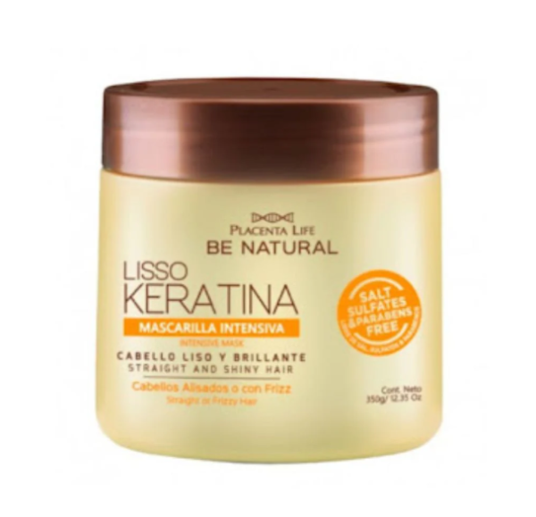 Be Natural lisso keratina (3 Pack) Be Natural Shampoo Lisso Keratina Be Natural Acondicionador y Mascarilla Lisso Keratina Liso keratina